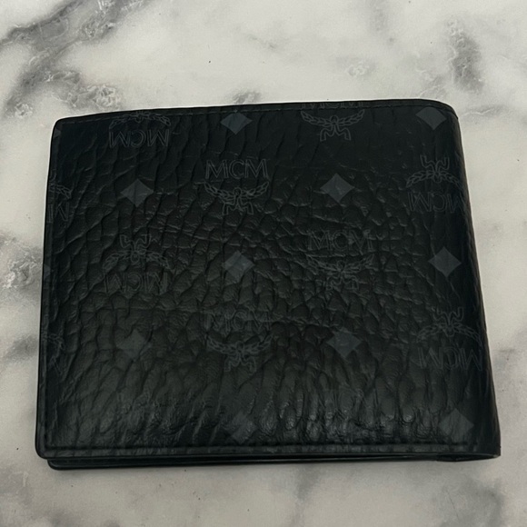 Vintage MCM | Men’s Visetos Bifold Wallet Black - Picture 2 of 10